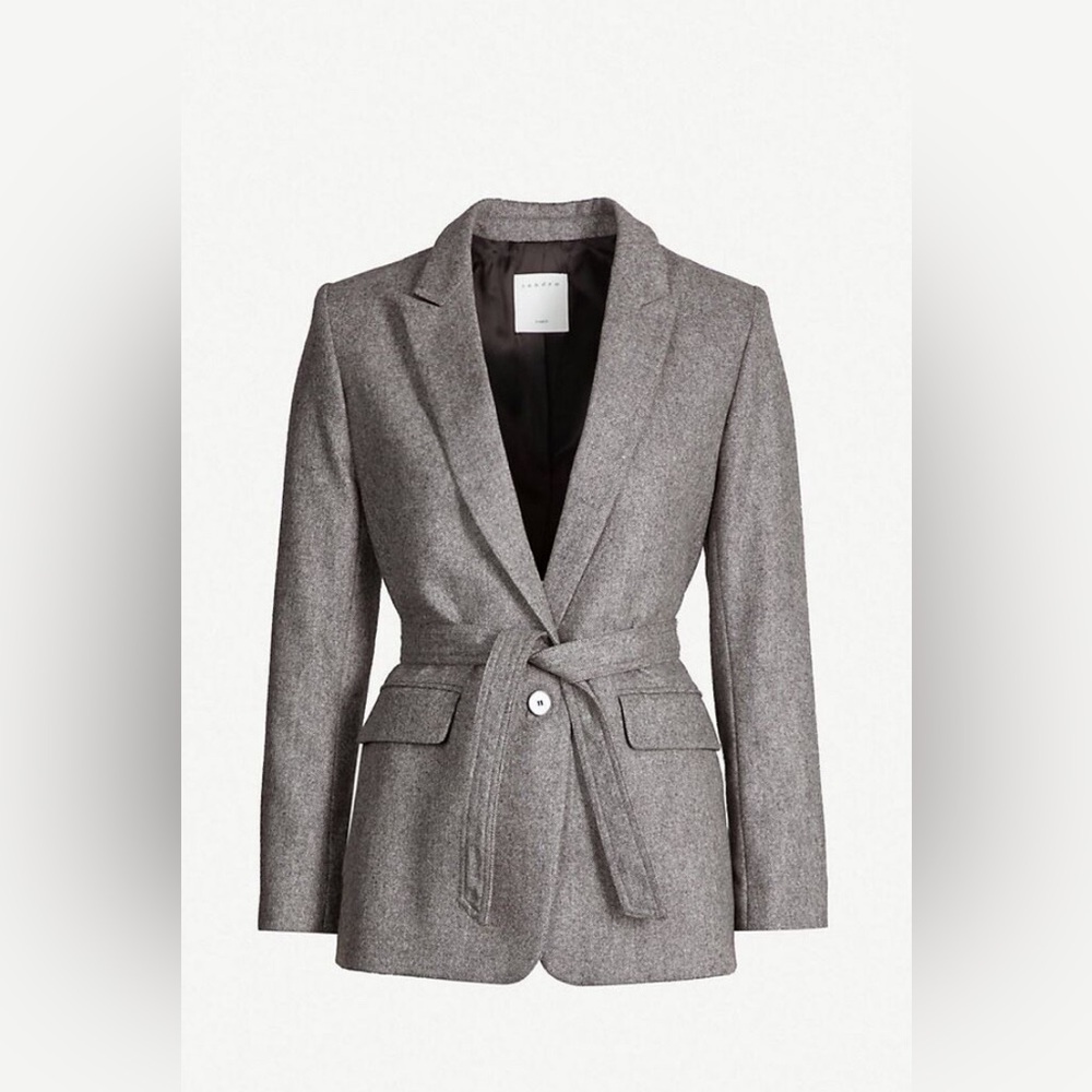 SANDRO like new wool blend blazer